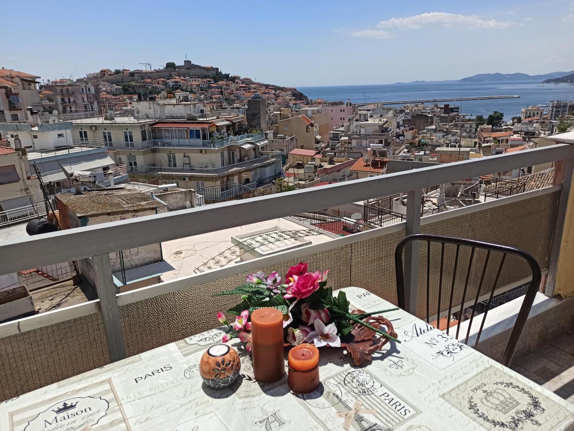 Apartamento Kavala Amazing View Exterior foto